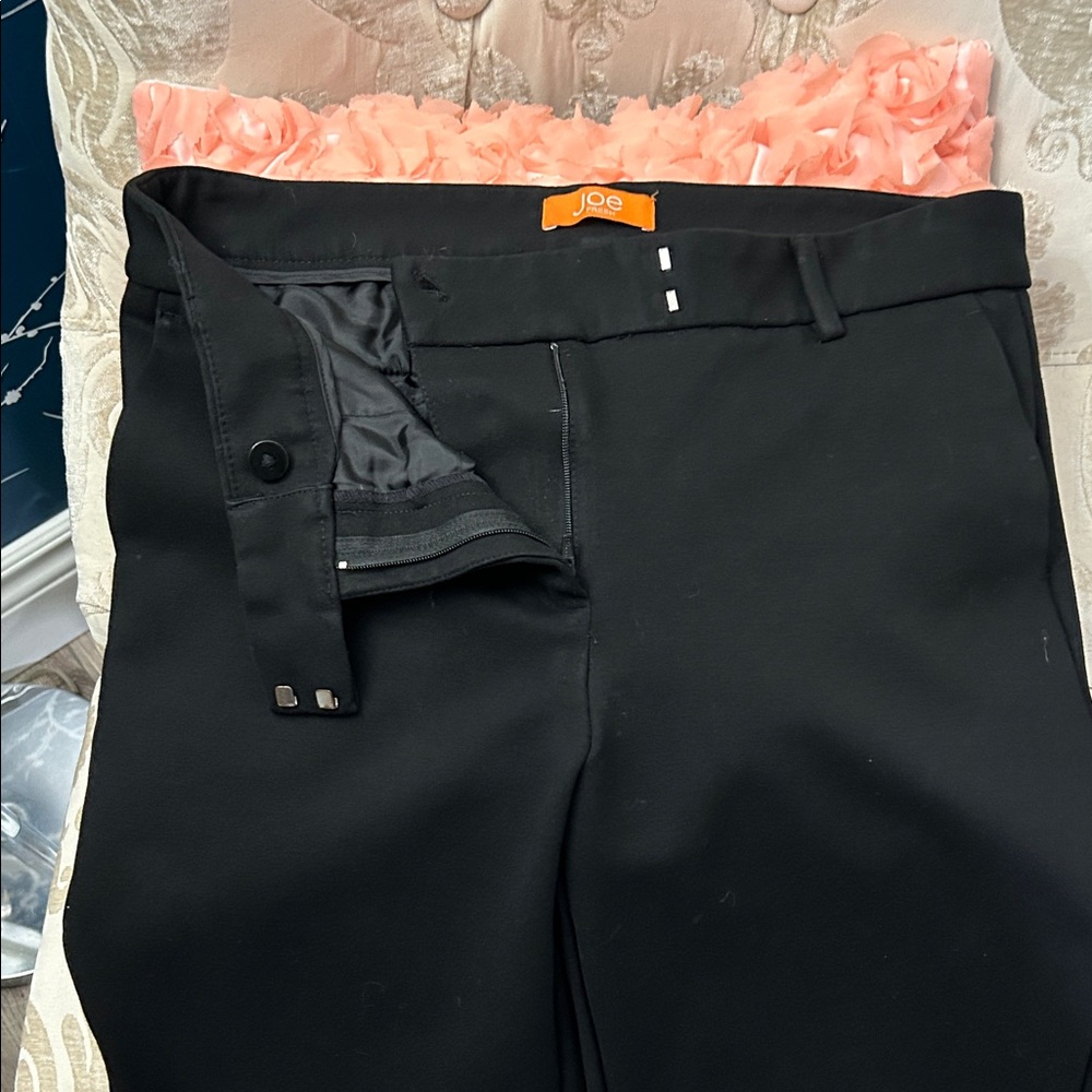 Joe Fresh Classic Black Straight Leg Trousers - Picture 14 of 16